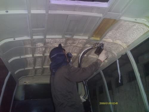 聚氨酯噴涂可用于車廂保溫